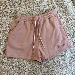 SOLD - YoungLA Women’s Fleece Lounge Shorts Small • High-Waisted